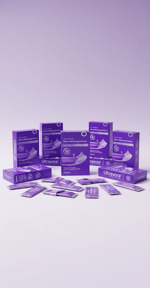 Ultravora Purple Whitening Teeth Strips